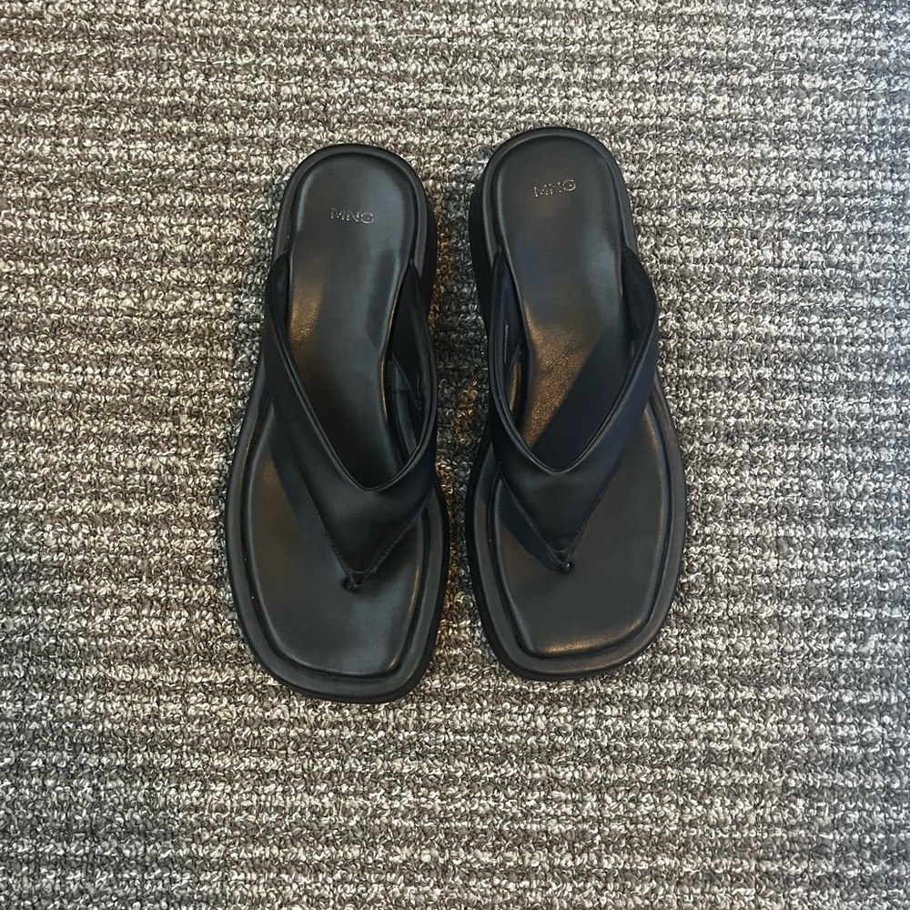 Mango Platform Strap Sandals